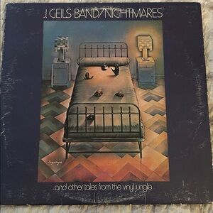 J. Geils Band Nightmares Vinyl Record 1974 original